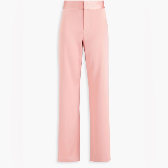 ALICE + OLIVIA JC satin-crepe wide-leg pants - Picture 3 of 12